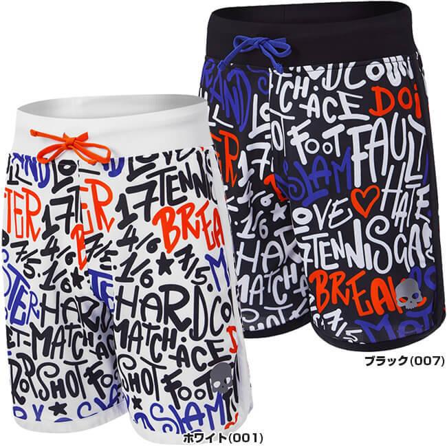 ハイドロゲン(HYDROGEN) ジュニア(ユニセックス) グラフィティテック ショートパンツ TK0404(20y12mテニス) | HYDROGEN | 01