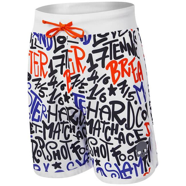 ハイドロゲン(HYDROGEN) ジュニア(ユニセックス) グラフィティテック ショートパンツ TK0404(20y12mテニス) | HYDROGEN | 02