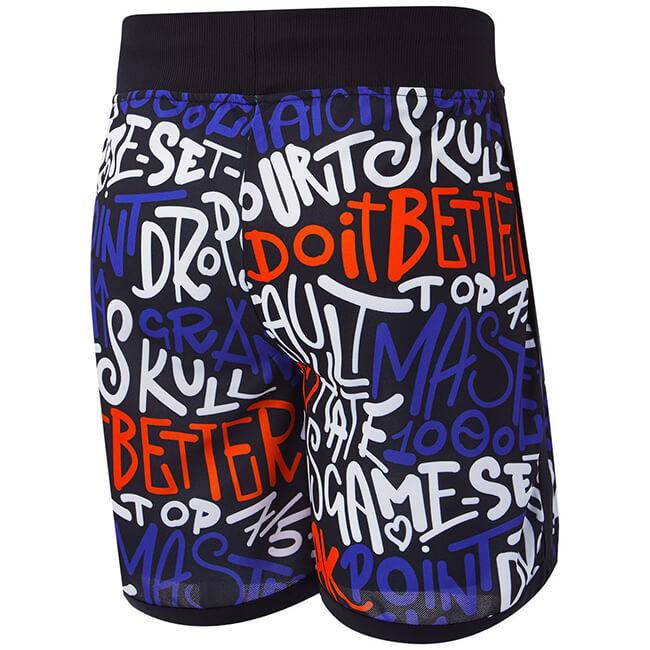 ハイドロゲン(HYDROGEN) ジュニア(ユニセックス) グラフィティテック ショートパンツ TK0404(20y12mテニス) | HYDROGEN | 05