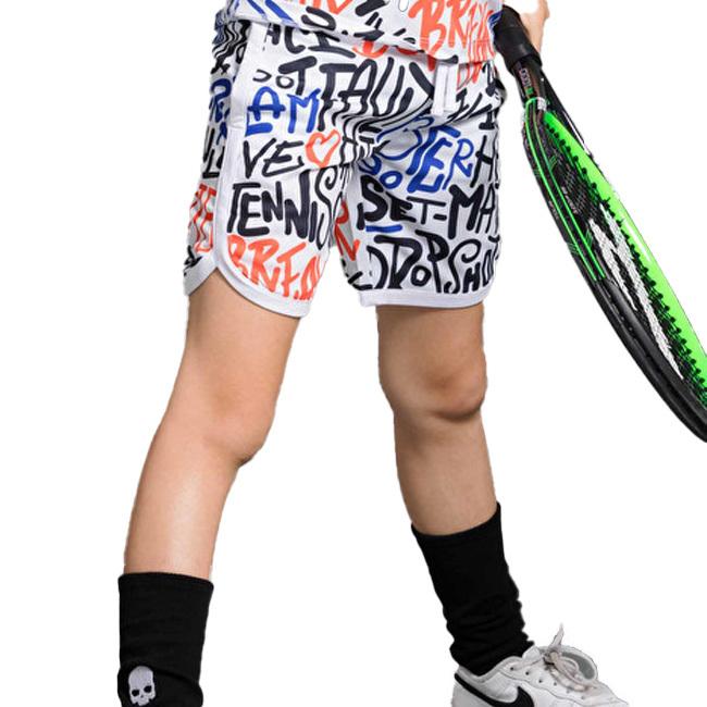 ハイドロゲン(HYDROGEN) ジュニア(ユニセックス) グラフィティテック ショートパンツ TK0404(20y12mテニス) | HYDROGEN | 06