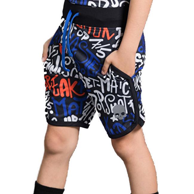 ハイドロゲン(HYDROGEN) ジュニア(ユニセックス) グラフィティテック ショートパンツ TK0404(20y12mテニス) | HYDROGEN | 07