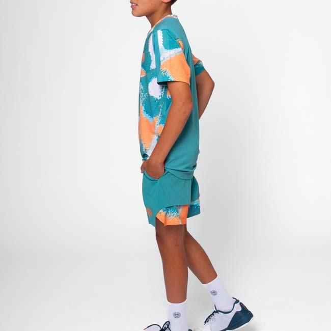 BIDI BADU(ビディバドゥ) 2025n SP ジュニア(ボーイズ) MELBOURNE メルボルン 全豪オープン Vネック ゲームシャツ B1620046-PTOR(24y12mテニス用ゲームウェア) |  | 10