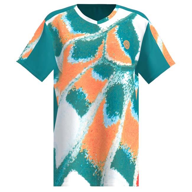 BIDI BADU(ビディバドゥ) 2025n SP ジュニア(ボーイズ) MELBOURNE メルボルン 全豪オープン Vネック ゲームシャツ B1620046-PTOR(24y12mテニス用ゲームウェア) |  | 02