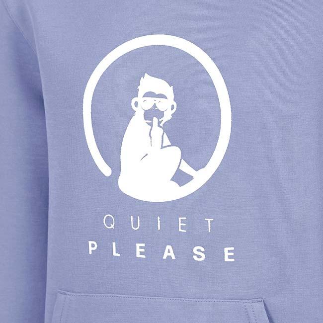 QUIET PLEASE(クワイエットプリーズ) 2026 FW ジュニア(ボーイズ) Glow ベースライン ロゴ フーディ パーカー QP80069-625 Vブルー(26y8mテニス) |  | 02