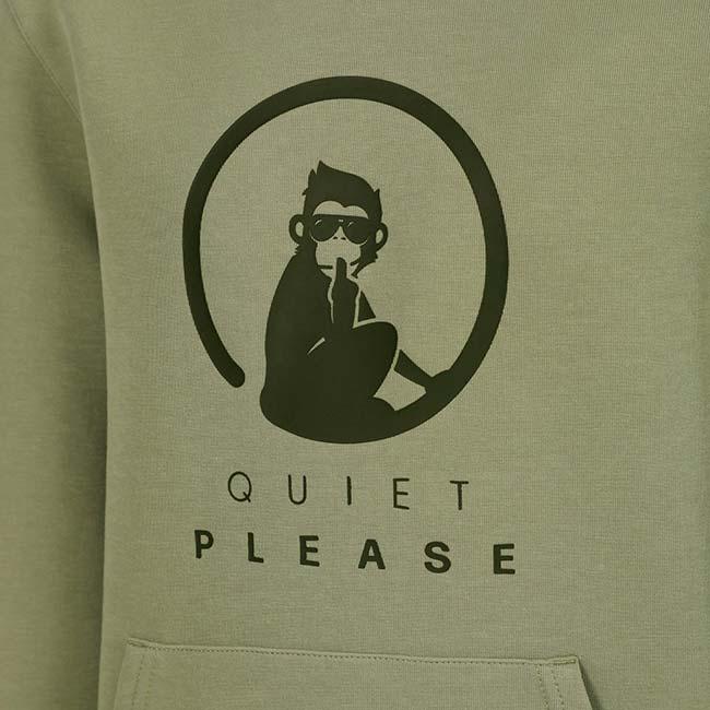 QUIET PLEASE(クワイエットプリーズ) 2026 FW ジュニア(ボーイズ) メモリーズ ベースライン ロゴ フーディ パーカー QP80021-750 モス(26y8mテニス) |  | 02