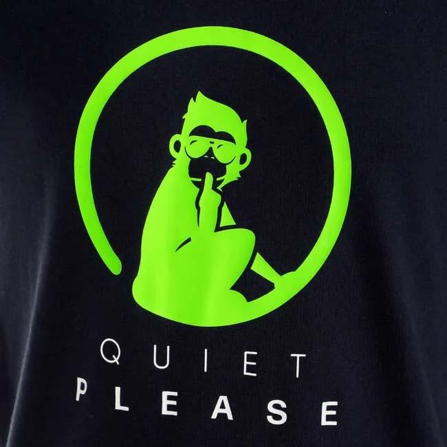 QUIET PLEASE(クワイエットプリーズ) 2025 FS ジュニア(ボーイズ) ワイルドアドバンテージ ロゴ 半袖Tシャツ QP80011-611 Bネイビー×Fグリーン(25y7mテニス) |  | 02