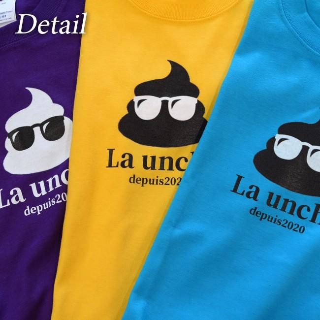 全9色 La Unchi(ラウンチ) キッズ・ジュニア アイコンプリント ハイクオリティTシャツ コットンTシャツ LUJT001 |  | 04