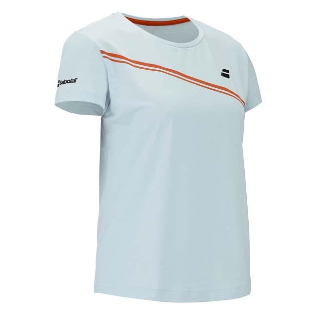 バボラ(Babolat) ジュニア(ガールズ) PLAY(プレー) キャップスリーブ ゲームシャツ 3GTG011-4142 イリュージョンブルー(26y5mテニス用ゲームウェア) | Babolat | 02