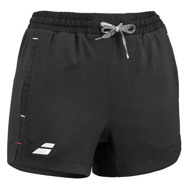 バボラ(Babolat) 2024 ジュニア(ガールズ) EXERCISE エクササイズ ゲームショートパンツ 4GP2061-2000 ブラック(24y2mテニス) | Babolat | 02