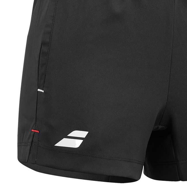 バボラ(Babolat) 2024 ジュニア(ガールズ) EXERCISE エクササイズ ゲームショートパンツ 4GP2061-2000 ブラック(24y2mテニス) | Babolat | 05