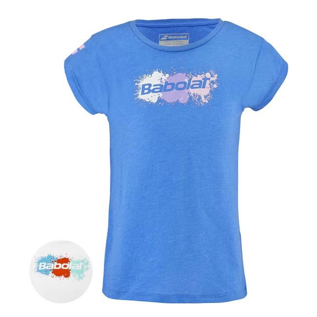 バボラ(Babolat) ジュニア(ガールズ) EXERCISE エクササイズ 半袖Tシャツ 4GS23444(23y2mテニス) | Babolat