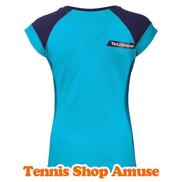 在庫処分特価 テクニファイバー(Tecnifibre) ジュニア(ガールズ) F1 ストレッチクルーゲームシャツ 22LAF1(AZ／OR／NA)8(A／B／C) (17y8m) |  | 02