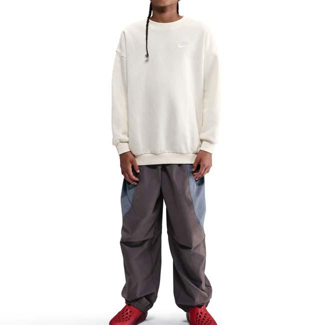 ナイキ(NIKE) 2025 HO ジュニア(ガールズ) スポーツウエア クラブ YTH フリース オーバーサイズ スウェット トレーナー FD2923-047 ソフトパール×WH(25y12m) | NIKE | 03