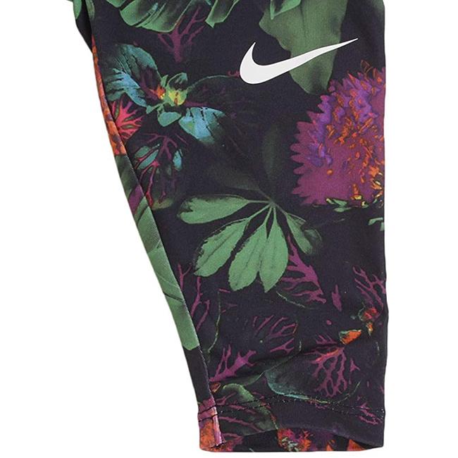 在庫処分特価 ナイキ(NIKE) ジュニア(ガールズ) GLOW ボタニカル AOP カプリパンツ 36E359-023 ブラック 並行輸入品 | NIKE | 02