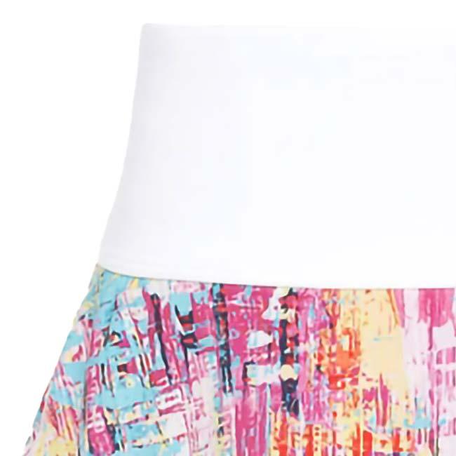 FILA(フィラ) ジュニア(ガールズ) ラッフル ゲームスコート TG31D845-824 プリント×ホワイト(25y11mテニス用ゲームウェア) | FILA | 02