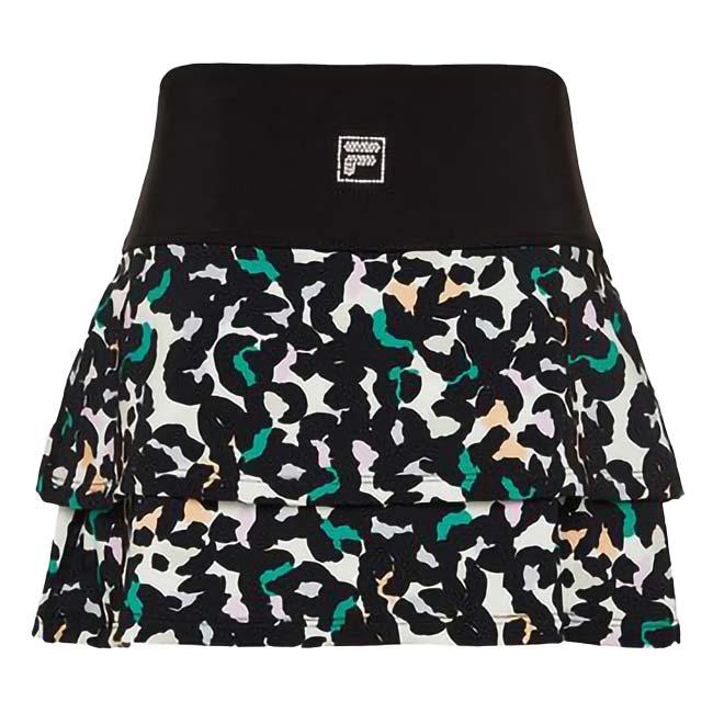 FILA(フィラ) ジュニア(ガールズ) ラッフル ゲームスコート TG31D845-003 ブラック×ブラック(25y11mテニス用ゲームウェア) | FILA | 01