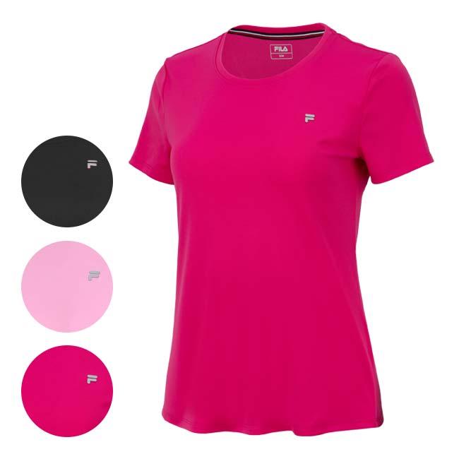 FILA(フィラ)ジュニア(ガールズ) Leonie(レオニー) ゲームシャツ FJL222130E(23y11mテニス) | FILA