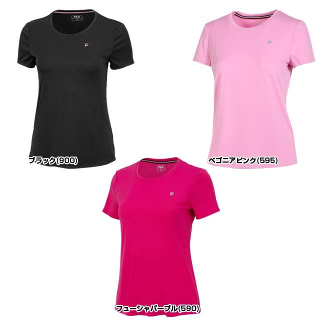 FILA(フィラ)ジュニア(ガールズ) Leonie(レオニー) ゲームシャツ FJL222130E(23y11mテニス) | FILA | 01