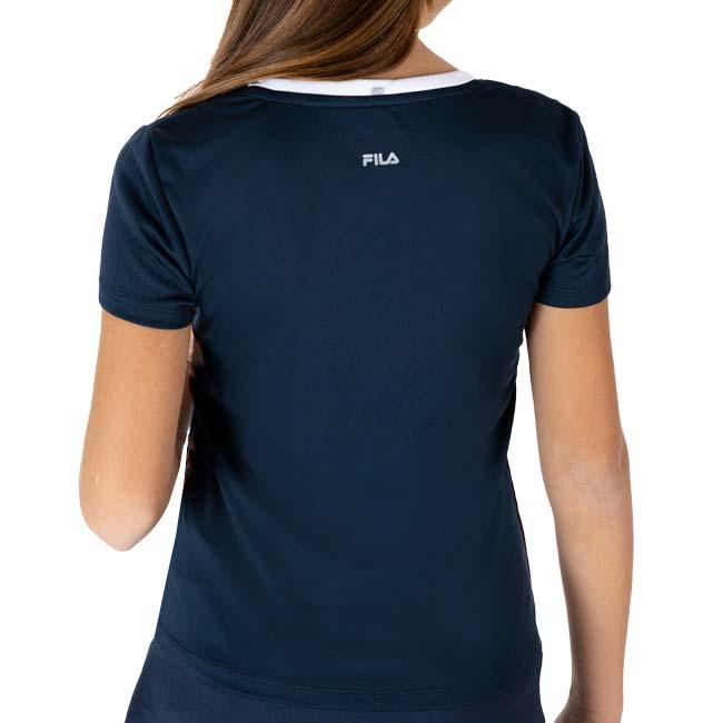 FILA(フィラ) ジュニア(ガールズ) ルーシー(LUCY) ゲームシャツ FJL212130E(23y1mテニス) | FILA | 10