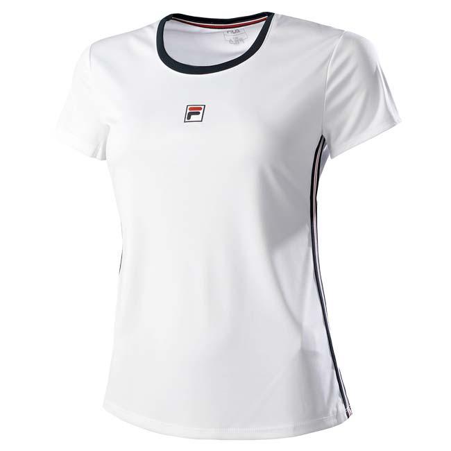 FILA(フィラ) ジュニア(ガールズ) ルーシー(LUCY) ゲームシャツ FJL212130E(23y1mテニス) | FILA | 02