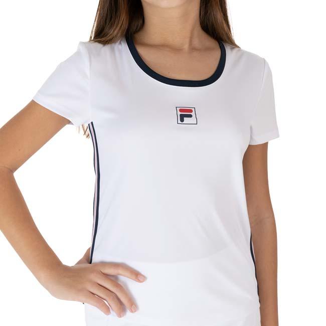 FILA(フィラ) ジュニア(ガールズ) ルーシー(LUCY) ゲームシャツ FJL212130E(23y1mテニス) | FILA | 03