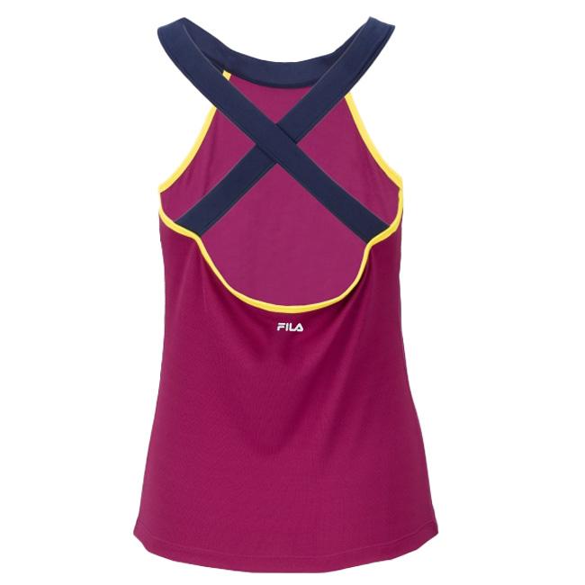 FILA(フィラ) ジュニア(ガールズ) ローラ(Laura) ゲームタンクトップ USオープン UOL229352EK(22y9mテニス) | FILA | 05