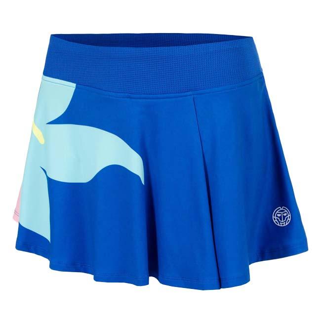 BIDI BADU(ビディバドゥ) 2026 FS ジュニア(ガールズ) ヘイラグーナ 全豪OPEN ゲームスコート BB70022-1004 ブルー×マルチC(26y2mテニス用ゲームウェア) | 