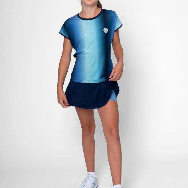 BIDI BADU(ビディバドゥ) 2025 SP ジュニア(ガールズ) SPECTRUM スペクトラム キャップスリーブ ゲームシャツ G2620028-DBLBLAQ(25y2mテニス用ゲームウェア) |  | 10