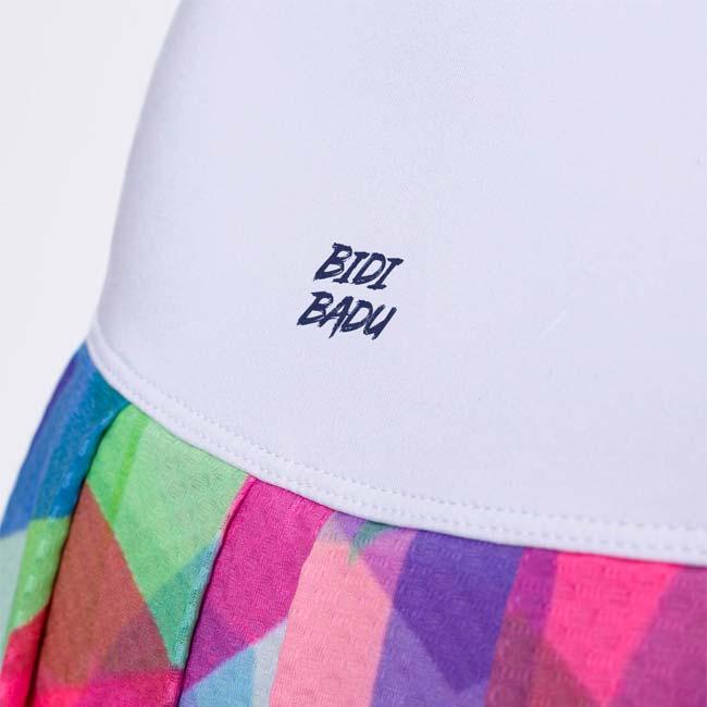 BIDI BADU(ビディバドゥ) 2025 SP ジュニア(ガールズ) KALEIDO カレイド プリーツ ゲームスコート G1390018-WHMXホワイト×MX(24y12mテニス用ゲームウェア) |  | 07