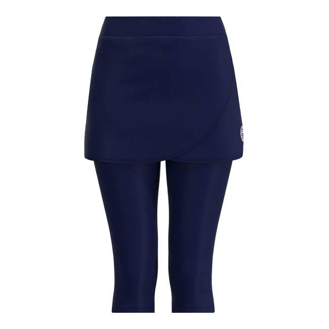 BIDI BADU(ビディバドゥ) ジュニア(ガールズ) CREW スカプリ スカート付き カプリパンツ 定番  G1410002-DBL ダークブルー(23y2mテニス) | 