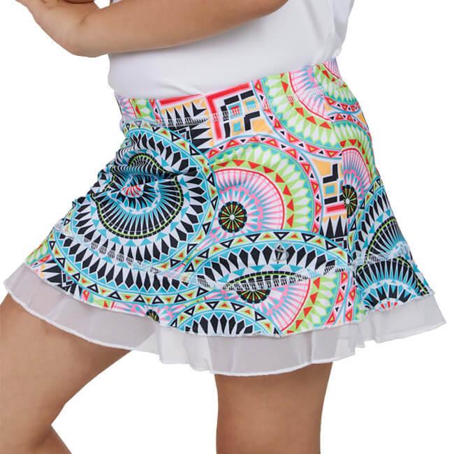 ソフィベラ(Sofibella)ジュニア(ガールズ) UV Colors ゲームスコート プリント柄 4614(22y2mテニス) |  | 02