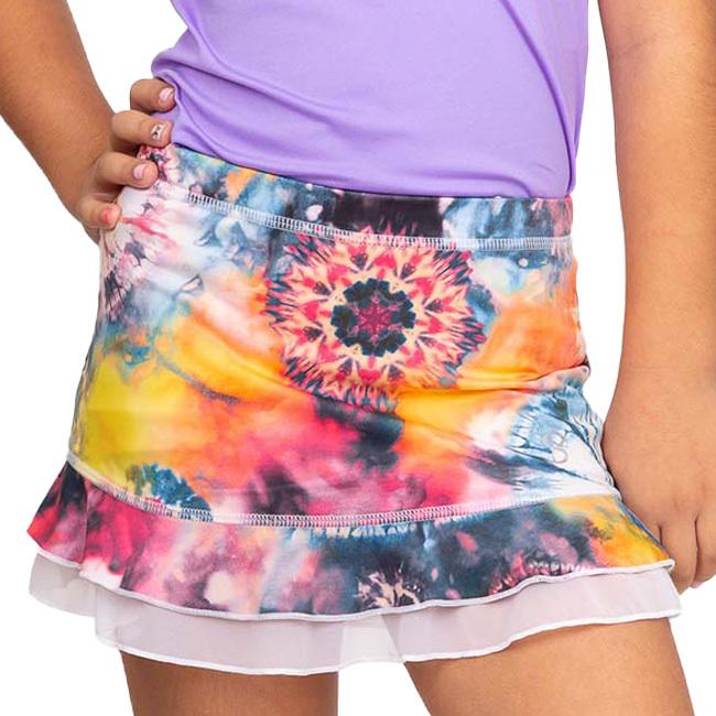 ソフィベラ(Sofibella)ジュニア(ガールズ) UV Colors ゲームスコート プリント柄 4614(22y2mテニス) |  | 08