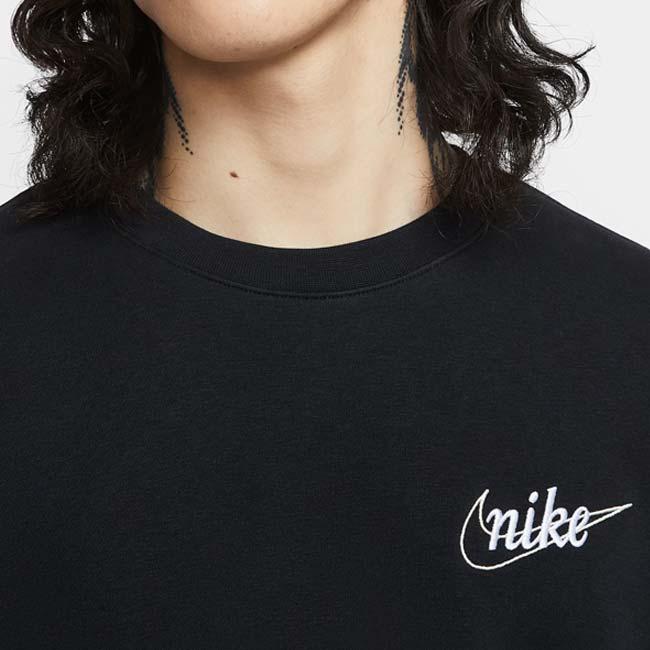 日本サイズ ナイキ(NIKE) 2026 SP メンズ スポーツウエアクラブ BB クルー CTB 長袖スウェット トレーナー IF0680-010 ブラック×WH(26y1mトレーニング) | NIKE | 02