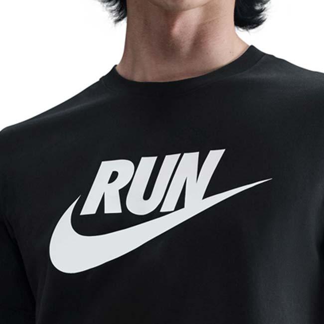日本サイズ ナイキ(NIKE) 2025 FA メンズ Dri-FIT ランニング 半袖Tシャツ IH4239-010 ブラック(25y12mランニング) | NIKE | 02