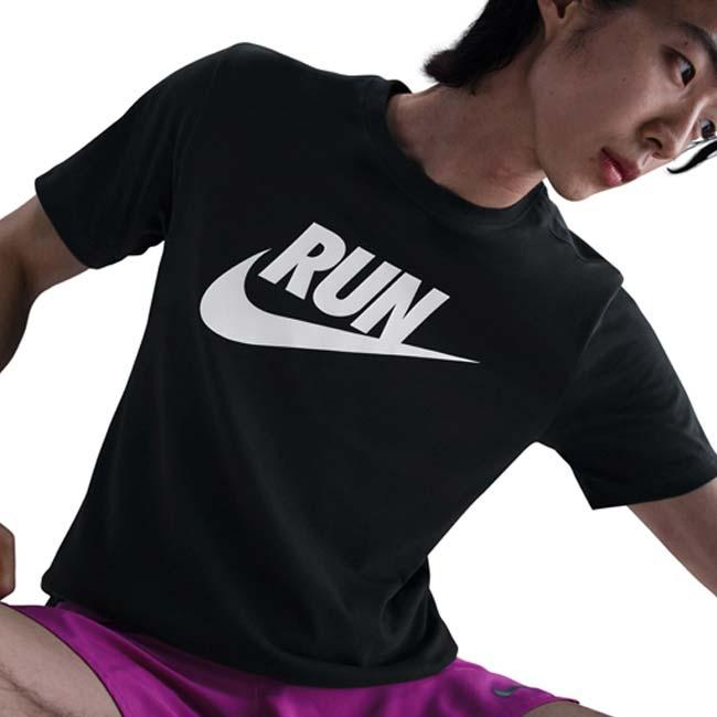 日本サイズ ナイキ(NIKE) 2025 FA メンズ Dri-FIT ランニング 半袖Tシャツ IH4239-010 ブラック(25y12mランニング) | NIKE | 04