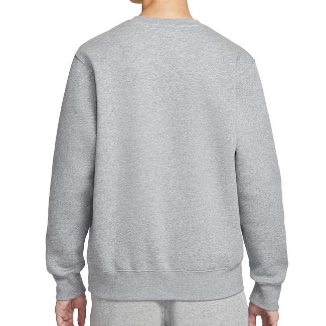 在庫処分特価】日本サイズ ナイキ(NIKE) 2025 HO メンズ CLUB フリース クルー スウェット トレーナー FN3891-063 ダークグレーヘザー×WH(25y12mトレーニング) | NIKE | 01