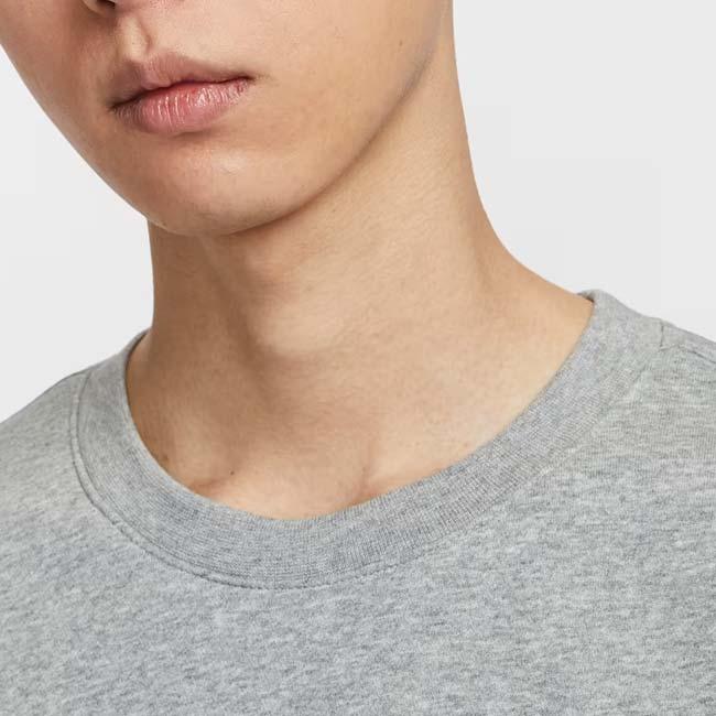 在庫処分特価】日本サイズ ナイキ(NIKE) 2025 HO メンズ CLUB フリース クルー スウェット トレーナー FN3891-063 ダークグレーヘザー×WH(25y12mトレーニング) | NIKE | 02