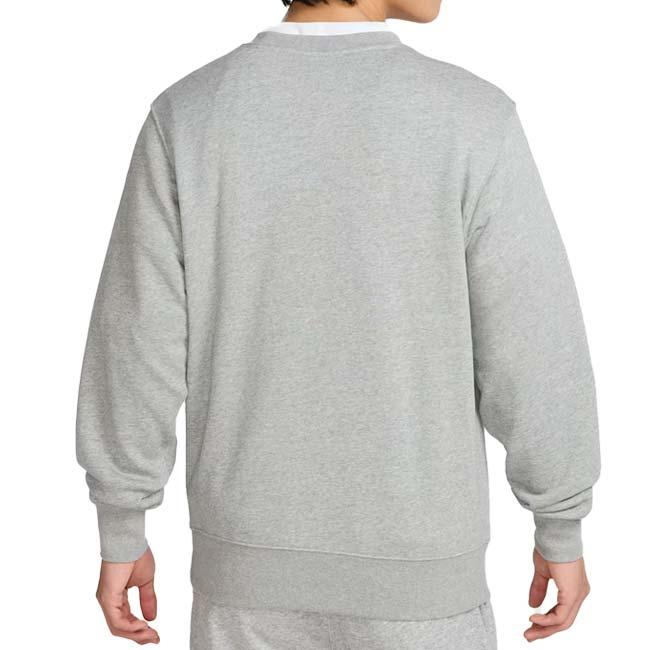 日本サイズ ナイキ(NIKE) 2025 HO メンズ CLUB クラブ フレンチテリー クルー 長袖スウェット トレーナー FN3889-063 DグレーH×WH(25y12mトレーニング) | NIKE | 01