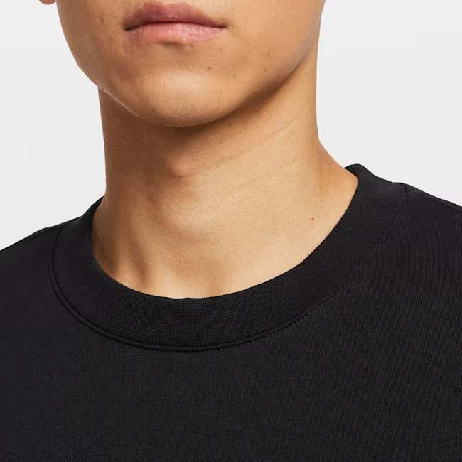 日本サイズ ナイキ(NIKE) 2025 HO メンズ CLUB クラブ フリース クルー 長袖スウェット トレーナー FN3887-010 ブラック×ホワイト(25y12mトレーニング) | NIKE | 02