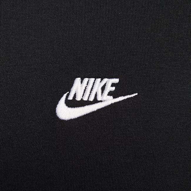日本サイズ ナイキ(NIKE) 2025 HO メンズ CLUB クラブ フリース クルー 長袖スウェット トレーナー FN3887-010 ブラック×ホワイト(25y12mトレーニング) | NIKE | 03