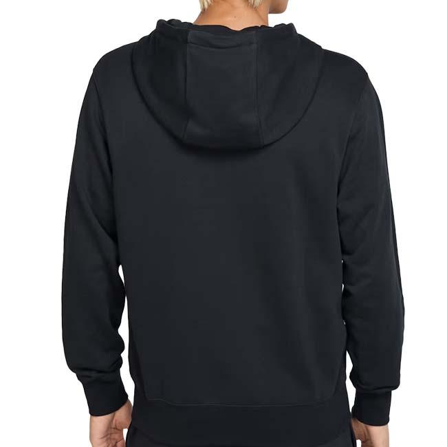 日本サイズ ナイキ(NIKE) 2025 HO メンズ CLUB クラブ フルジップ フレンチテリー 長袖フーディ FN3885-010 ブラック×ホワイト(25y12mトレーニング) | NIKE | 01