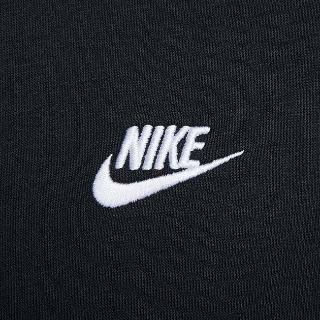 日本サイズ ナイキ(NIKE) 2025 HO メンズ CLUB クラブ フルジップ フレンチテリー 長袖フーディ FN3885-010 ブラック×ホワイト(25y12mトレーニング) | NIKE | 03