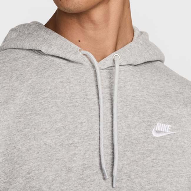 在庫処分特価】日本サイズ ナイキ(NIKE) 2025 HO メンズ CLUB クラブ フレンチテリー 長袖 パーカー FN3867-063 ダークグレーヘザー×WH(25y12mトレーニング) | NIKE | 02