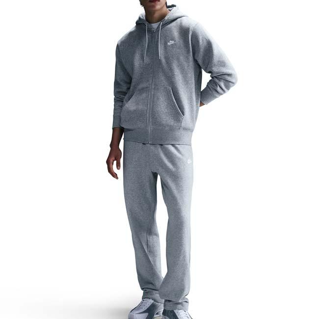日本サイズ ナイキ(NIKE) 2025 HO メンズ CLUB クラブ フルジップ フリース 長袖フーディ FN3862-063 ダークグレーヘザー×WH(25y12mトレーニング) | NIKE | 05