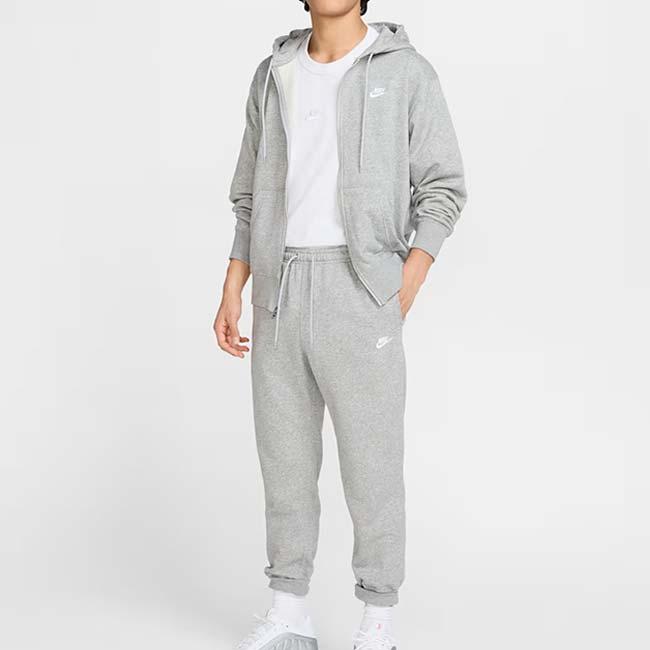日本サイズ ナイキ(NIKE) 2025 HO メンズ CLUB クラブ フレンチテリー ジョガー ロングパンツ FN3802-063 ダークグレーヘザー×WH(25y12mトレーニング) | NIKE | 05