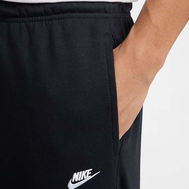日本サイズ ナイキ(NIKE) 2025 HO メンズ CLUB クラブ フレンチテリー ジョガー ロングパンツ FN3802-010 ブラック×ホワイト(25y12mトレーニング) | NIKE | 02