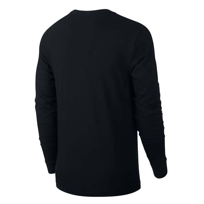 日本サイズ ナイキ(NIKE) 2025 HO メンズ Sportswear スポーツウエア ロングスリーブTシャツ 長袖 CI6292-010 ブラック×ホワイト(25y12mトレーニング) | NIKE | 01