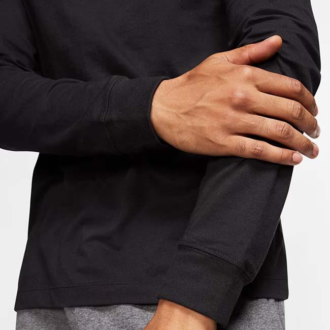 日本サイズ ナイキ(NIKE) 2025 HO メンズ Sportswear スポーツウエア ロングスリーブTシャツ 長袖 CI6292-010 ブラック×ホワイト(25y12mトレーニング) | NIKE | 03