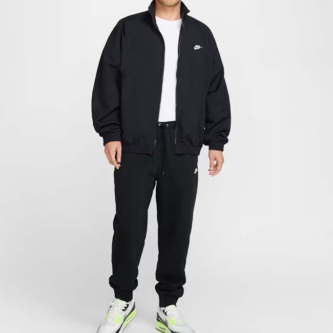 ナイキ(NIKE) 2025 HO メンズ Club クラブ ジョガーパンツ 裏起毛ロングパンツ FN3788-010 ブラック×ホワイト(25y11mトレーニング) | NIKE | 05