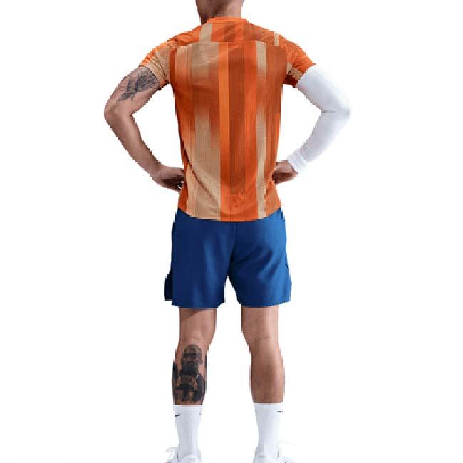 日本サイズ ナイキ(NIKE) 2025 HO メンズ コート ヴィクトリー Dri-FIT ゲームシャツ HM6506-893 CFオレンジ×ホワイト(25y11mテニス用ゲームウェア) | NIKE | 04